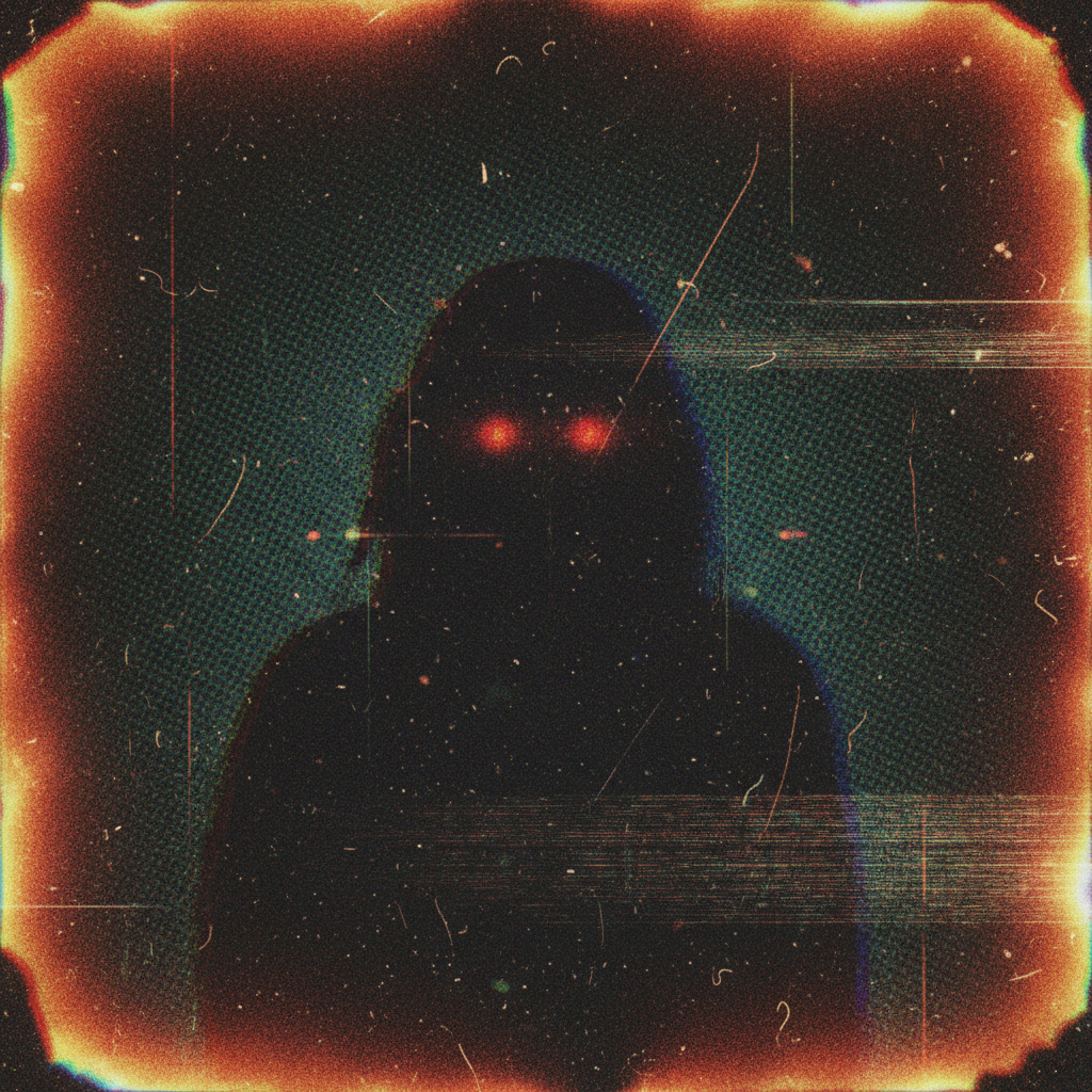 Nano Banana Artifacts — Film Burn & Scanlines retro image prompt sample