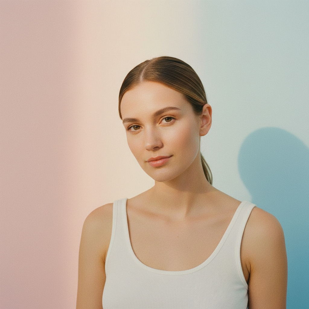 Vintage Film — Portra Skin Tones 复古提示词示例渲染