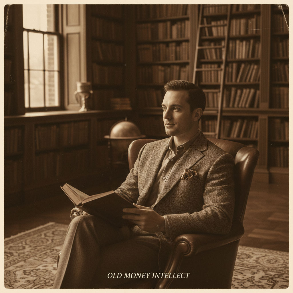 Cinematic Retro Portrait — Old-Money Editorial