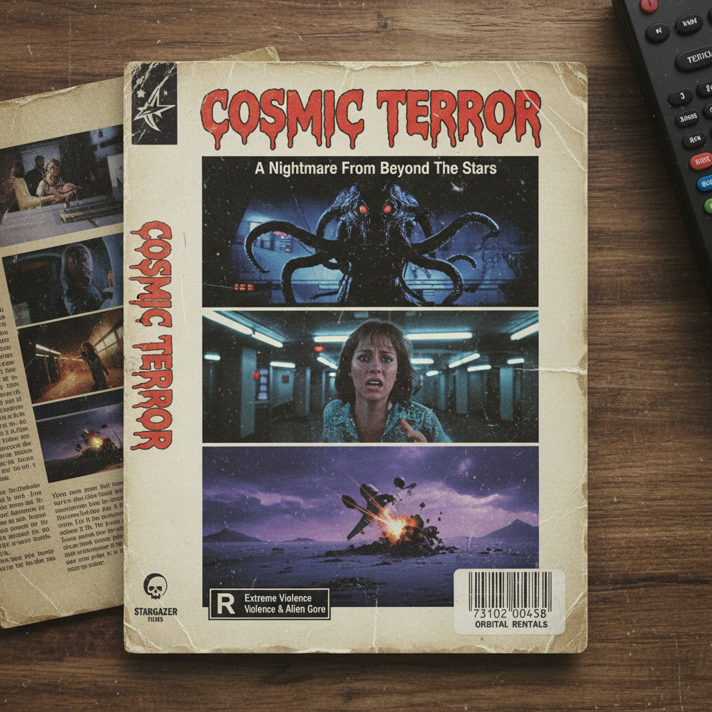 VHS Cover — Worn Rental